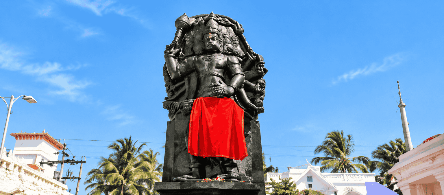 Sri Panchmukhi Hanuman temple and Floating Stones
